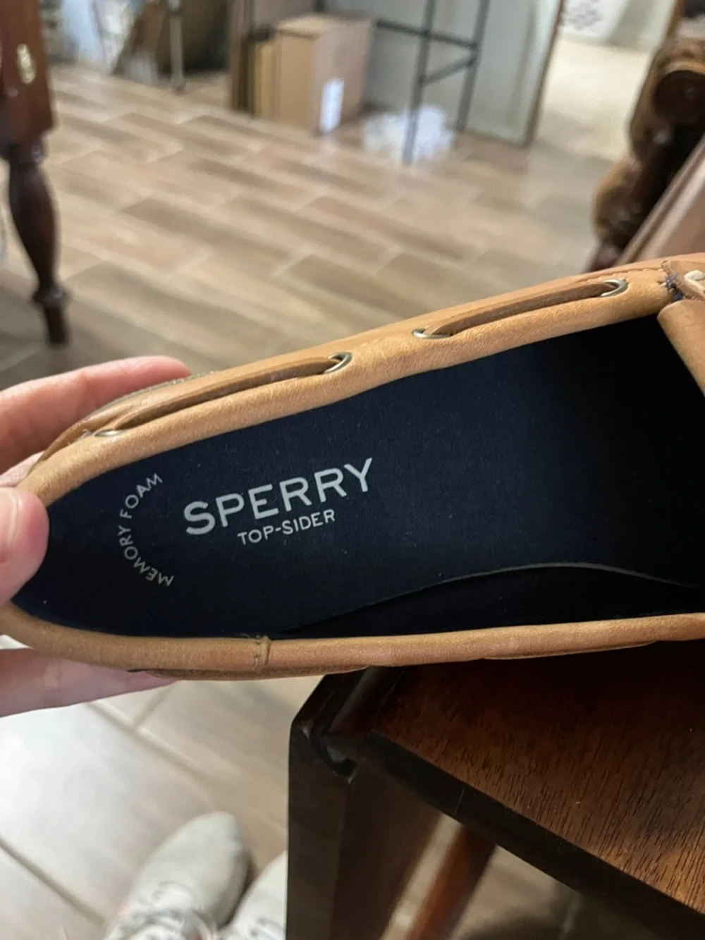 Sperry Avery Tan Leather Kiltie Penny Loafer New without 📦 - Picture 10 of 11